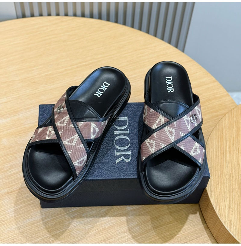 DIOR-05195 디올 2026SS Aqua 남성 슬리퍼 샌들