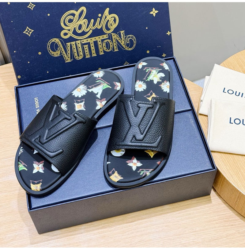 LOUIS VUITTON-05228 루이비통 waterfront 시리즈 남성용 슬리퍼