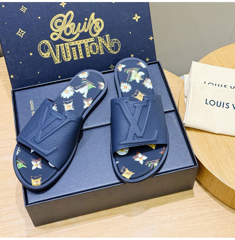 LOUIS VUITTON-05229 루이비통 waterfront 시리즈 남성용 슬리퍼