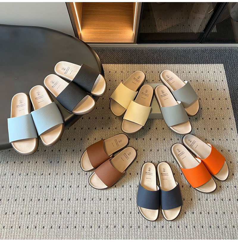 BRUNELLO CUCINELLI-06041 브루넬로 쿠치넬리 2026SS 남성용 스트레이트 플립플랍(7컬러)