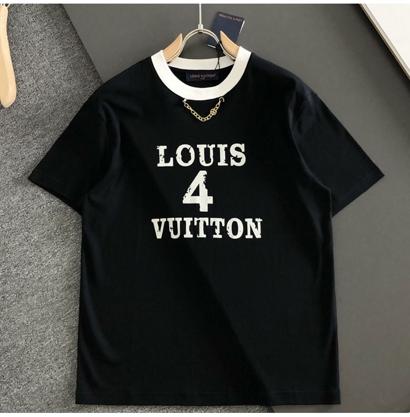 LOUIS VUITTON-04118 루이비통 2026SS 봄/여름 최신 크루넥 패션 반팔 티셔츠(2컬러)