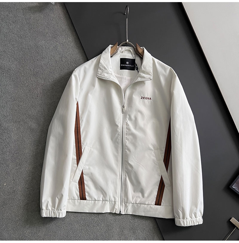 ZEGNA-090513 제냐 2026 가을/겨울 칼라 스탠드 칼라 재킷(3컬러)
