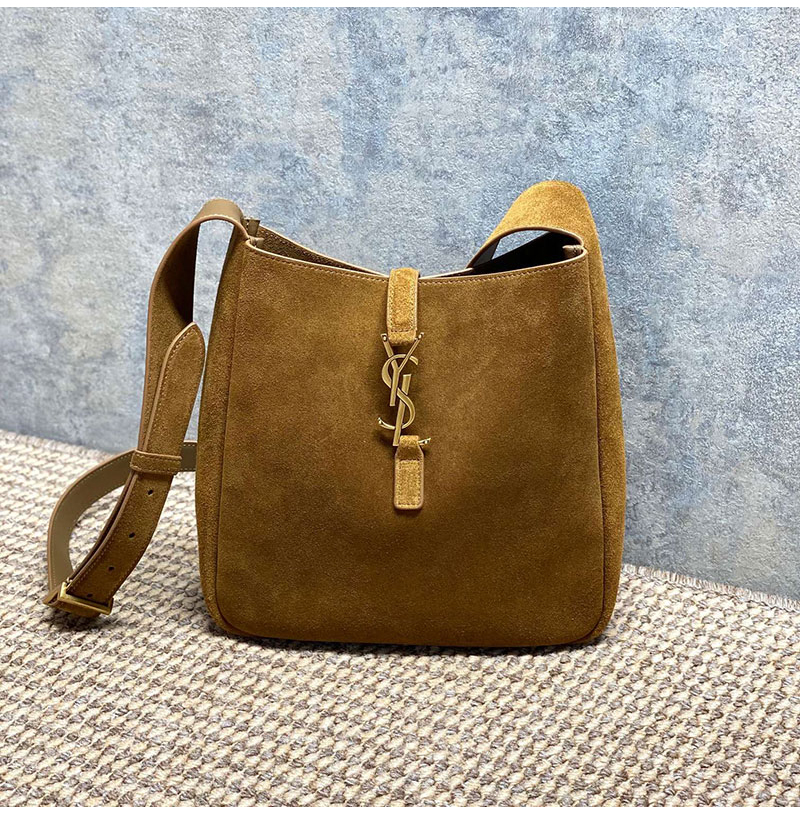 [스페셜오더]SAINT LAURENT-A00211 생로랑 스웨이드 소재 스몰 백 카라멜 브라운
