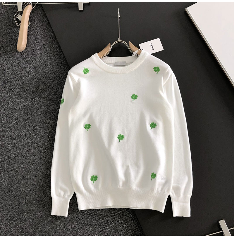 DIOR-09211 디올 2026SS 가을/겨울 자수 크루넥 니트 스웨터
