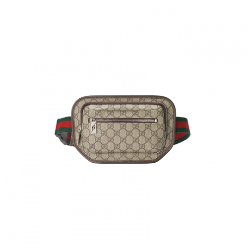 [스페셜오더]GUCCI-760217 9765 구찌 베이지/에보니 GG 벨트백, 힙색 27cm