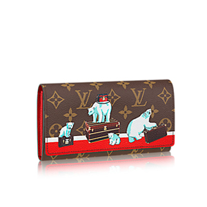 [스페셜오더]LOUIS VUITTON-M62086 루이비통 모노그램 북극곰 프린트 사라 월릿