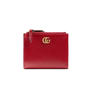 [스페셜오더]GUCCI-474747 6433 구찌 GG Marmont 가죽 지갑 레드 