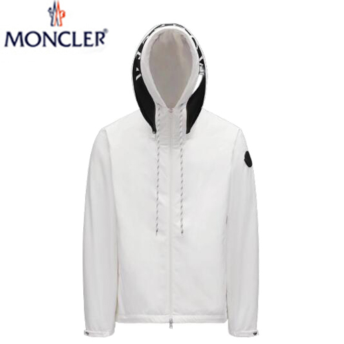 MONCLER-072710 몽클레어 화이트 바람막이 후드 재킷 남성용