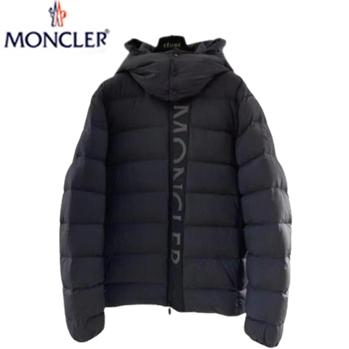 MONCLER-10153 몽클레어 네이비 MONCLER 스트라이프 장식 패딩 남성용