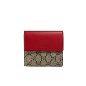 [스페셜오더]GUCCI-410104 9784 구찌 GG 수프림 반지갑 레드 