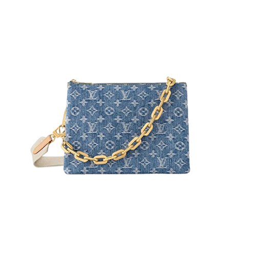 [스페셜오더]LOUIS VUITTON-M24564 루이비통 블루 모노그램 데님 쿠상 PM