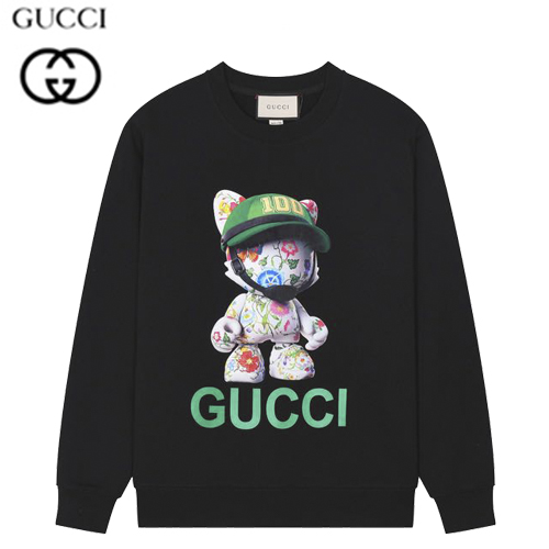 GUCCI-091612 구찌 블랙 프린트 장식 스웨트셔츠 남여공용