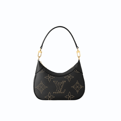 [스페셜오더]LOUIS VUITTON-M46735 루이비통 블랙 모노그램 앙프렝뜨 스터드 바가텔 핸드백 24cm