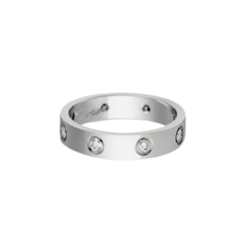 [스페셜오더]Cartier-B4050600 까르띠에 실버 스몰 LOVE 링