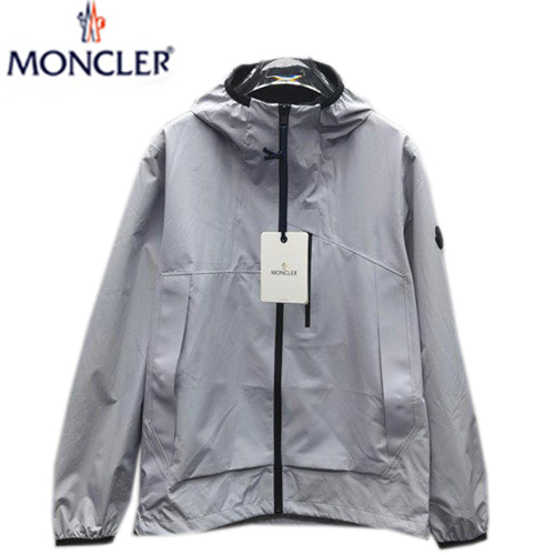 MONCLER-081912 몽클레어 그레이 바람막이 후드 재킷 남성용