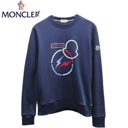 MONCLER-081713 몽클레어 네이비 프린트 장식 스웨트셔츠 남성용