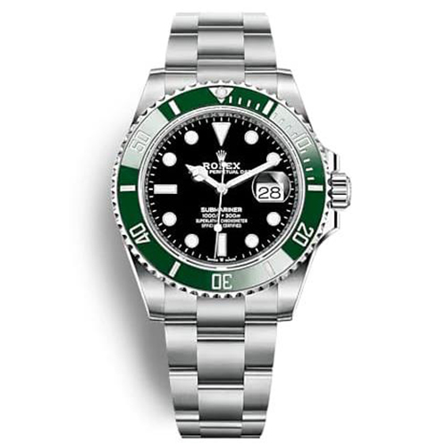 [Joker]ROLEX-126610LV 롤렉스 서브마리너 블랙 데이트 그린 베젤 904L 