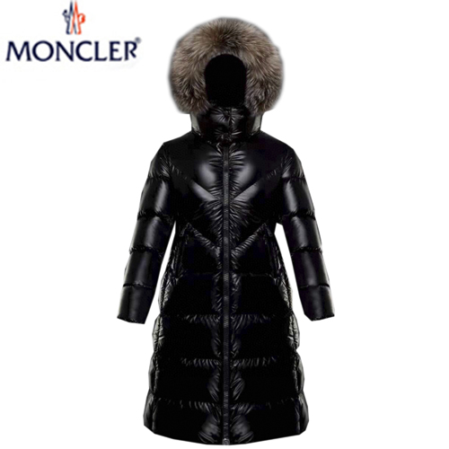 MONCLER-10241 몽클레어 블랙 Ribafur 롱 패딩 여성용