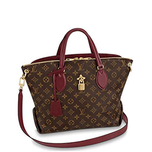 [스페셜오더]LOUIS VUITTON-M44348 루이비통 버건디 모노그램 플라워 지퍼 토트 MM