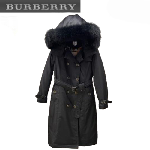 BURBERRY-12211 버버리 블랙 나일론 롱 패딩 여성용