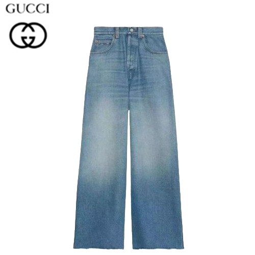 GUCCI-010820 구찌 블루 메탈 트리밍 청바지 여성용