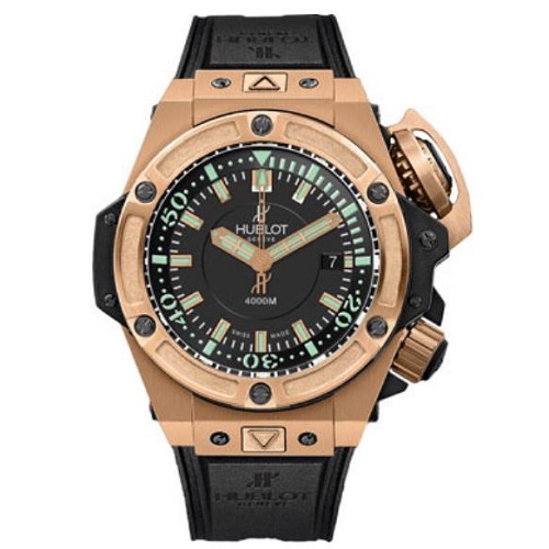 [스페셜오더]HUBLOT-위블로 킹파워 오션그래픽 로즈골드 다이버 남성시계48mm