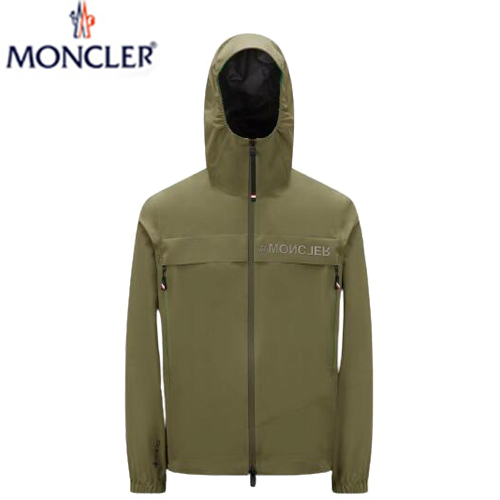 MONCLER-09262 몽클레어 카키 Shipton 바람막이 후드 재킷 남성용