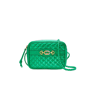 [스페셜오더]GUCCI-534950  3804 구찌 그린 라미네이트 가죽 미니백