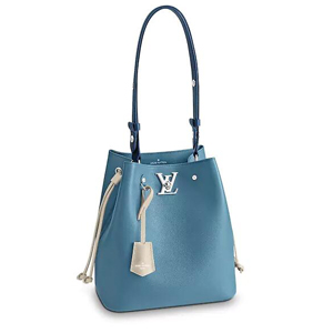 [스페셜오더]LOUIS VUITTON-M51413 루이비통 송아지 가죽 BLEU JEAN 락미 버킷