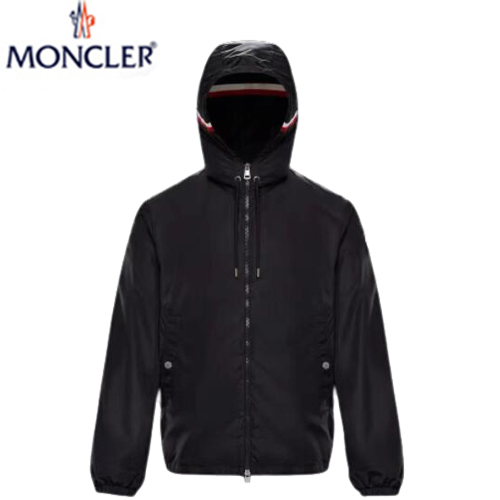 MONCLER-10064 몽클레어 블랙 Grimpeurs 바람막이 후드 재킷 남성용