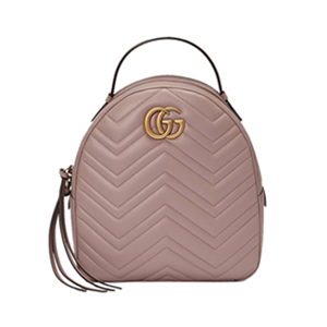 [스페셜오더]GUCCI-476671 5729 구찌 GG Marmont 퀼트 가죽 백팩 누드