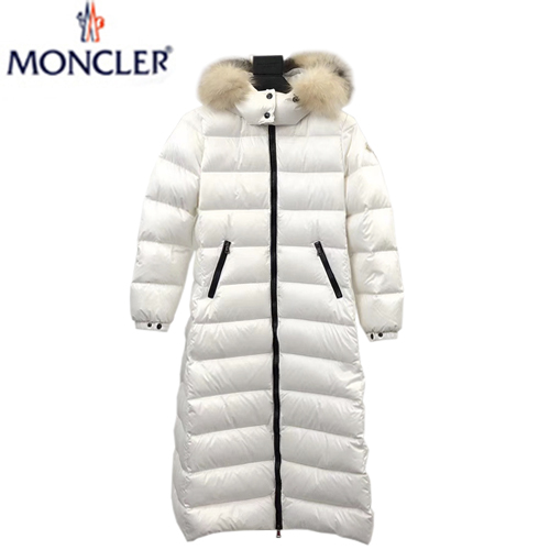 MONCLER-10255 몽클레어 화이트 롱 패딩 여성용