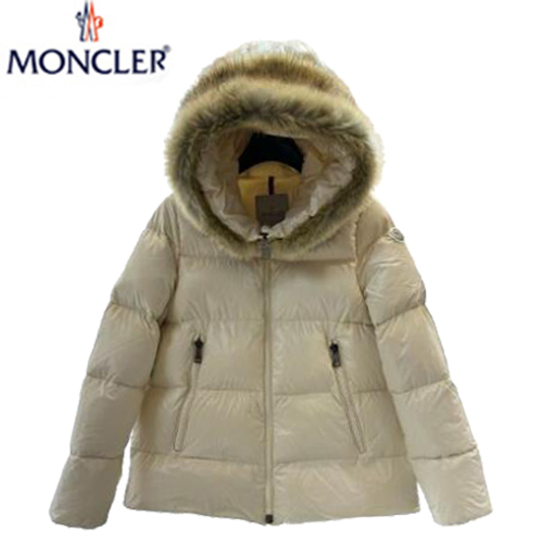 MONCLER-12145 몽클레어 아이보리 나일론 패딩 여성용