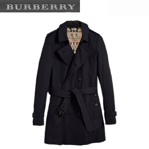 [스페셜오더]BURBERRY-40038621버버리 샌드링엄 미드 렝스 헤리티지 네이비 트렌치코트 남성용