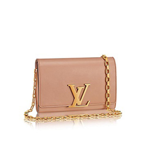 [스페셜오더]LOUIS VUITTON-M94647 루이비통 베이지 핑크 소프트 레더 체인 루이즈 GM 