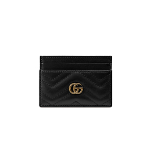 [스페셜오더]GUCCI-443127 1000구찌 GG Marmont 카드 케이스 블랙 