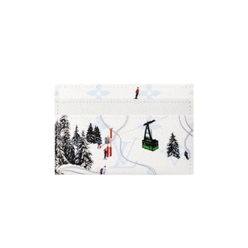 [스페셜오더]LOUIS VUITTON-M14864 루이비통 화이트 컬러 모노그램 더블 카드 홀더