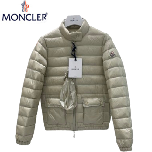 MONCLER-J10931 몽클레어 그레이 Lans 쇼트 다운 재킷 여성용