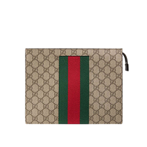 [스페셜오더]GUCCI-475316 9791 구찌 New Web GG 수프림 캔버스 Web 화장품 케이스