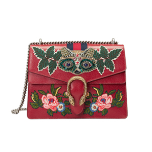  [스페셜오더]GUCCI-400235 8441 구찌 Dionysus 레드 가죽 embroidered 숄더백