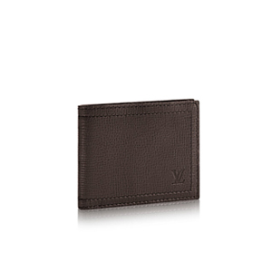 [스페셜오더]LOUIS VUITTON-M64136 루이비통 유타 레더 Marron 컴팩트 월릿