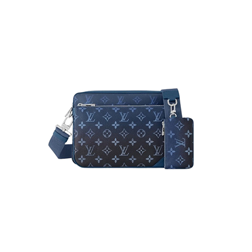 [스페셜오더]LOUIS VUITTON-M11592 루이비통 네이비 모노그램 그라디언트 트리오 메신저