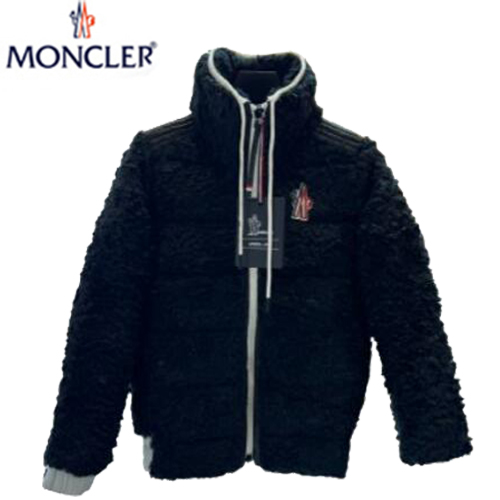 MONCLER-11296 몽클레어 블랙 시어링 패딩 여성용