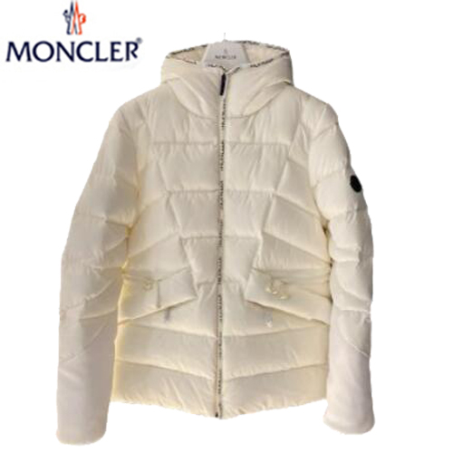 MONCLER-12139 몽클레어 화이트 나일론 패딩 여성용