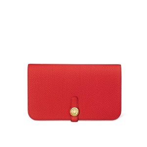 [스페셜오더]HERMES-에르메스 Dogon Combined Wallet 도곤 피오니 레드 월릿 TOGO ORIGINAL LEATHER 