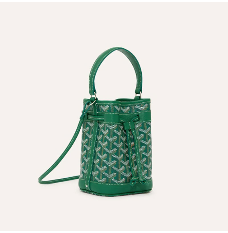 [스페셜오더]GOYARD-020251 고야드 쁘띠 플롯 버킷백 그린