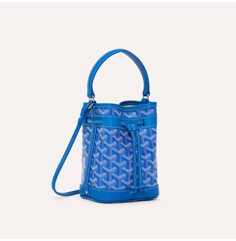 [스페셜오더]GOYARD-020251 고야드 쁘띠 플롯 버킷백 스카이블루