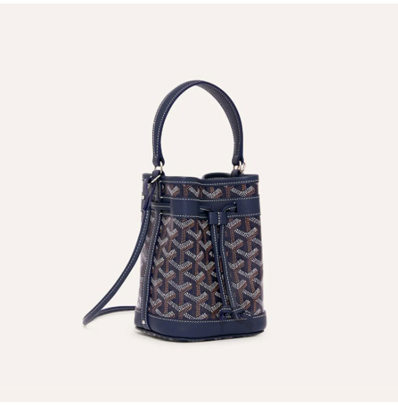 [스페셜오더]GOYARD-020251 고야드 쁘띠 플롯 버킷백 네이비