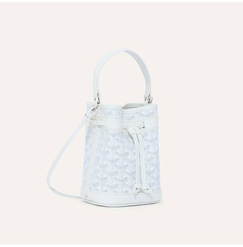 [스페셜오더]GOYARD-020251 고야드 쁘띠 플롯 버킷백 화이트