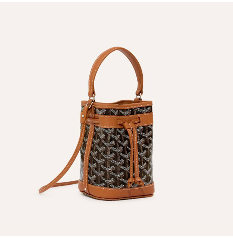 [스페셜오더]GOYARD-020251 고야드 쁘띠 플롯 버킷백 블랙탄